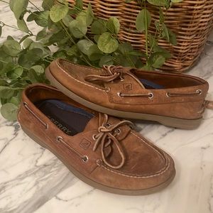 Boys Sperry Topsider Original Boat Shoes ⚓️ Sz 6.5 Wide